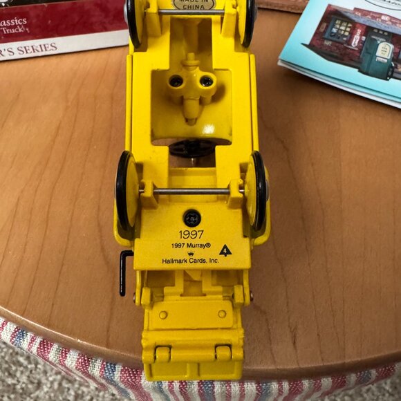 Hallmark 1997 Kiddie Car Classics - 1953 Murray Dump Truck - Picture 8 of 11